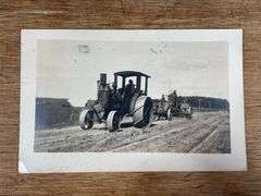 (2) Avery Tractor Photo + Postcard