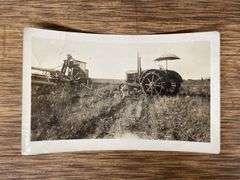 (2) Tractor + Combine Photos