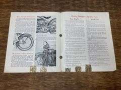 1926 Harley-Davidson Sales Literature