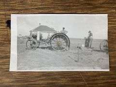 (3) Gas Tractor Photos