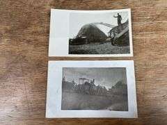 (2) Aultman + Rumely Photo Postcards