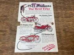 1925 Indian Motorcycle Sales Literature