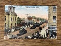 (2) Gas Tractor Postcards