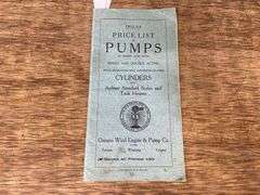 1911-12 Ontario Wind Engine & Pump Co. Price List