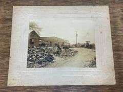 Steam Engine + Threshers Photo