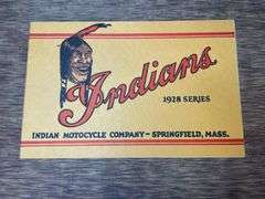 1928 Indian Motorcycle Catalog