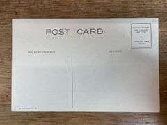 Case Steam Engine Postcard