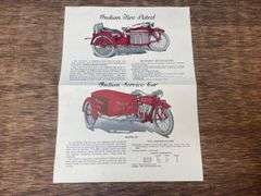 Indian Motorcycle Sales Literature