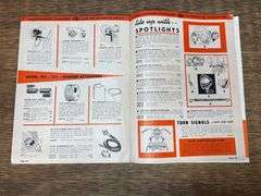 1957 Harley-Davidson Motorcycles Accessory Catalog