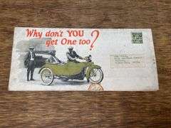 1925 Harley-Davidson Motorcycles Sales Literature