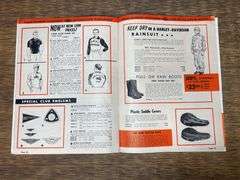 1957 Harley-Davidson Motorcycles Accessory Catalog