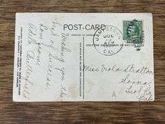 Holt Steam Engine Postcard
