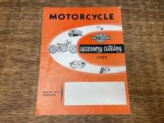 1957 Harley-Davidson Motorcycles Accessory Catalog
