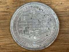 1893 Schuttler Wagon Columbian Exposition Medallion