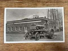 (2) Avery Tractor Photo + Postcard
