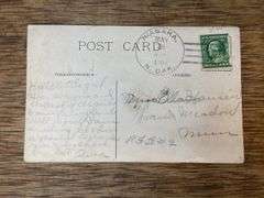 (2) Case Steam Engine Postcards