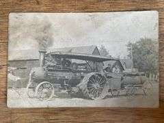 Russell Steam Engine Photo Postcard