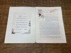 1913 Flying Merkel Motorcycle Catalog