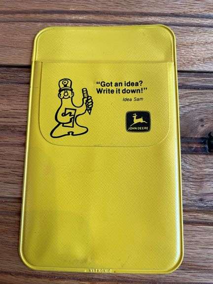(3) John Deere Pocket Protectors