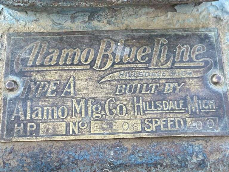 3 HP Alamo Blue Line