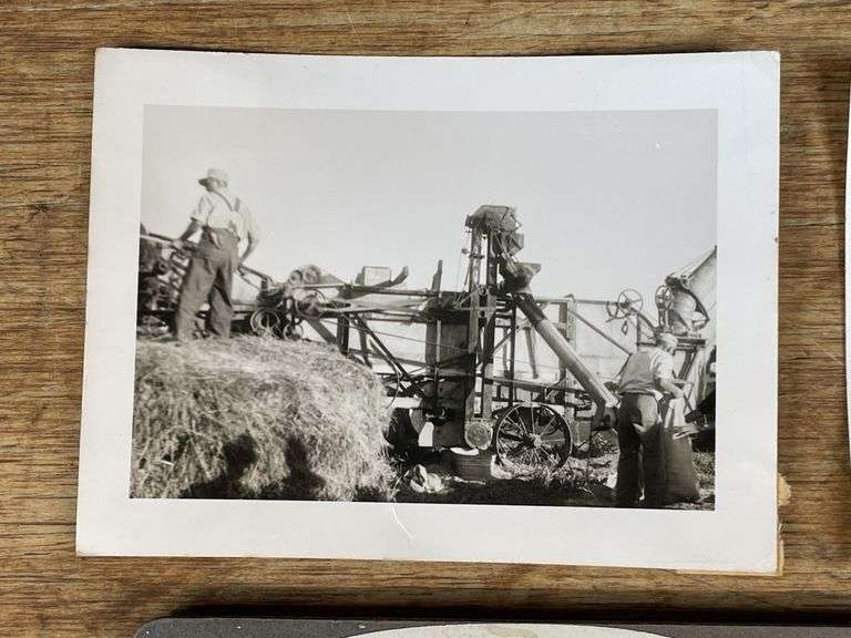 (5) Tractor Photographs & Viewer Slide