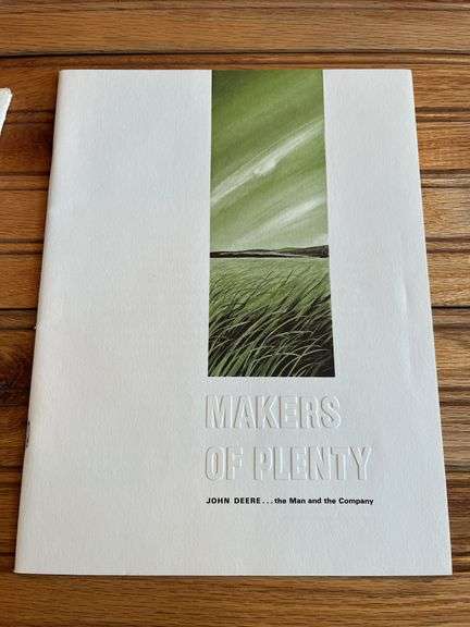 1962 John Deere 125 Years Booklet