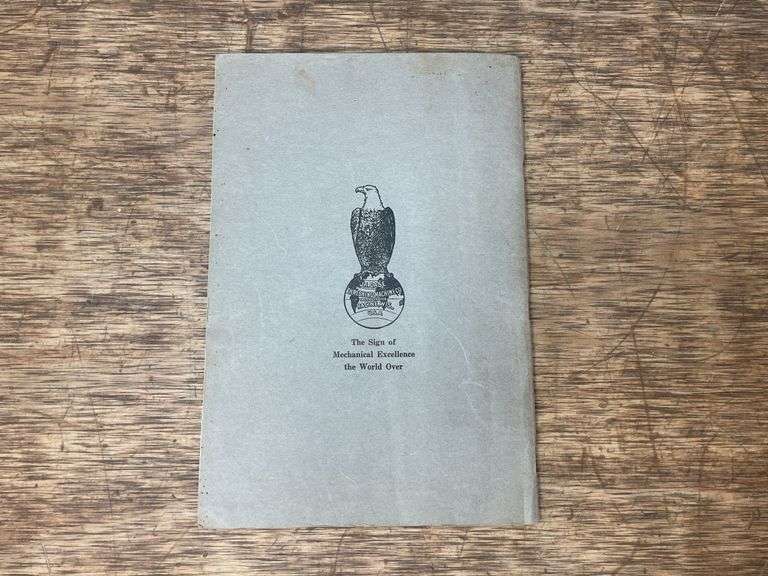 1919 Case 10-18 + 15-27 Manual