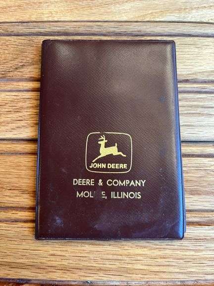 (4) John Deere Pocket Notebooks