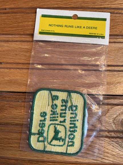 (3) John Deere Snowmobile Patches