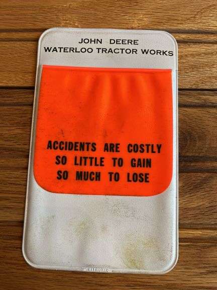 (3) John Deere Pocket Protectors