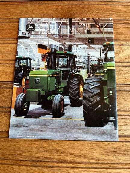 1980 John Deere Tractor Works Factory Tour Book