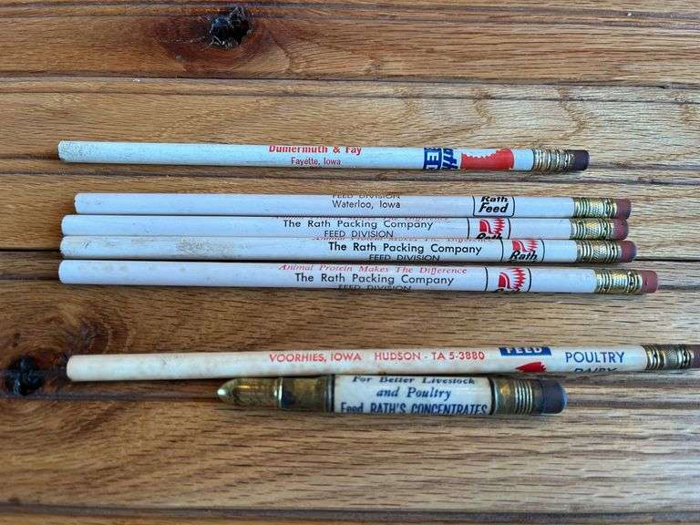 (7) Rath Feeds Pencils