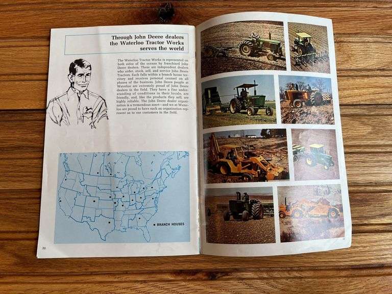 1969 John Deere Tractor Works Factory Tour Book