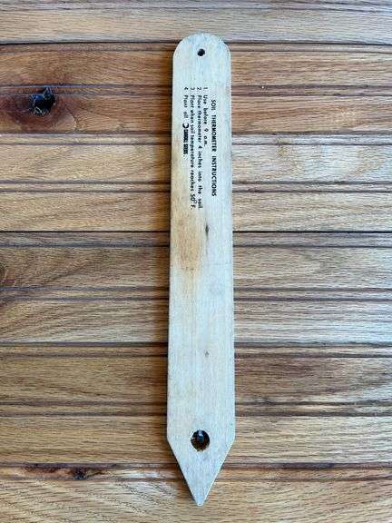 (2) Cargill Seeds + Trojan Seed Thermometers