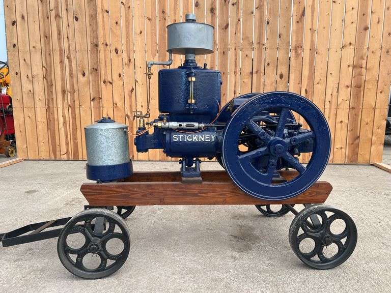 1 3/4 HP Stickney gas engine