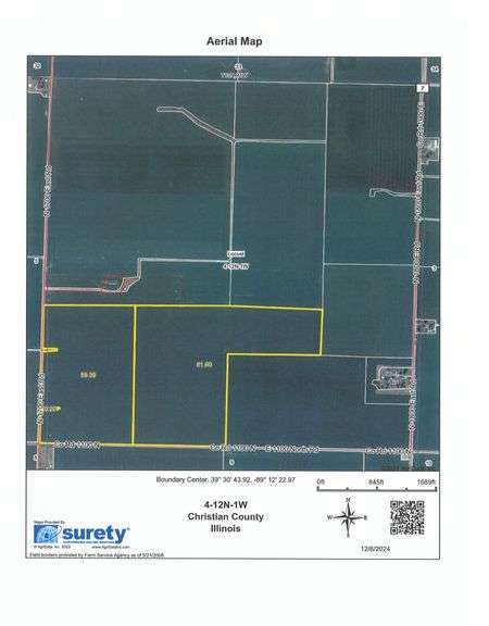 141.91 Acres Locust Twp