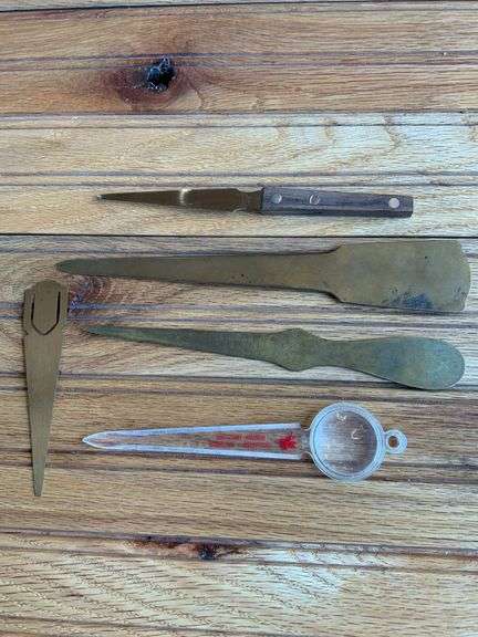 (5) Letter Openers + Bookmark