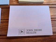 (4) John Deere Notepads