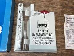 Deutz-Allis Rain Gauge NIB