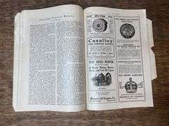(2) 1917 Gas Review Magazines