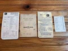 (4) John Deere Factory Design + Quality Information