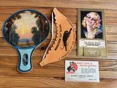 (4) Automotive Advertising Lot