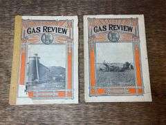 (2) 1915 Gas Review Magazines