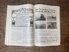 (2) 1917 Gas Review Magazines