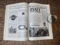 (2) 1915 Gas Review Magazines