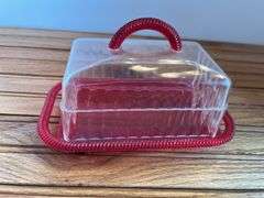 (2) Butter Dishes