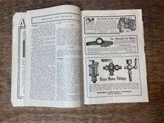 (2) 1917 Gas Review Magazines
