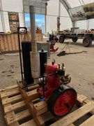 Single Cylinder Gray Marine Engine