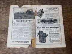 (2) 1915 Gas Review Magazines
