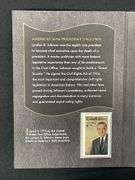 (1) 2015 Coin & Chronicles Set Lyndon B. Johnson